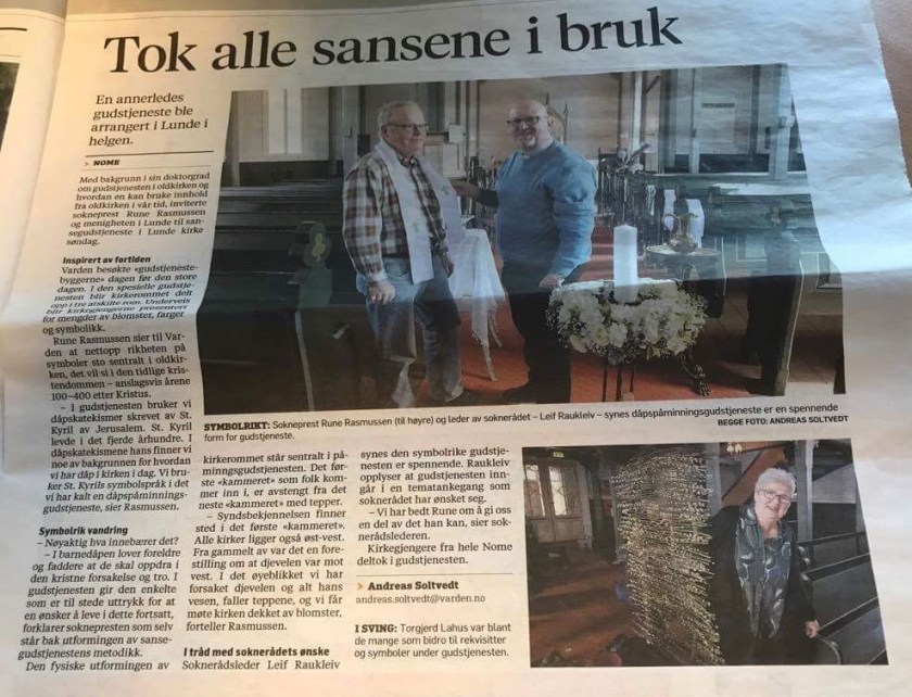 Tok sansene i bruk